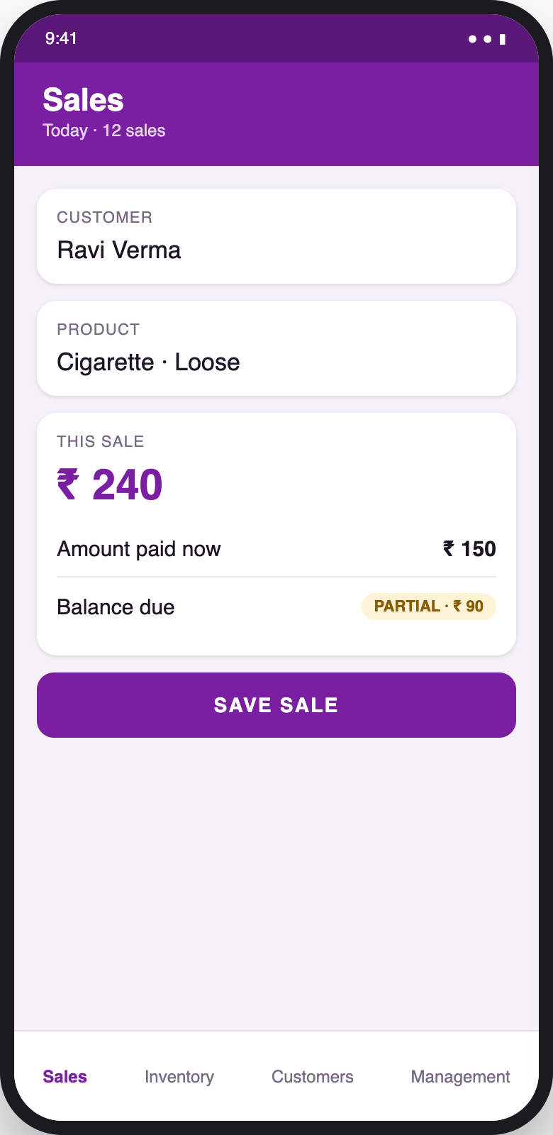 Sales